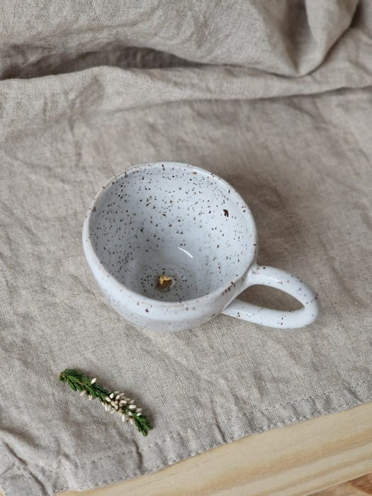 Filiżanka do espresso ceramiczna 100 ml Stracciatella